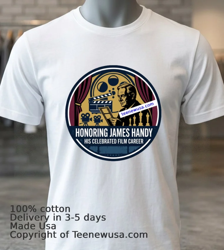 In Memory Of James Handy T Shirt White T Shirt 3