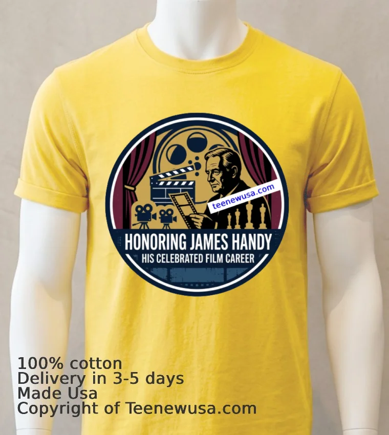 In Memory Of James Handy T Shirt - yellow-t-shirt In Memory Of James Handy T Shirt Yellow T Shirt