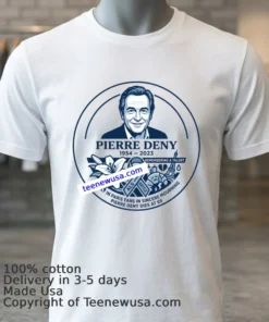 In Memory Of Pierre Deny T Shirt White T Shirt 3