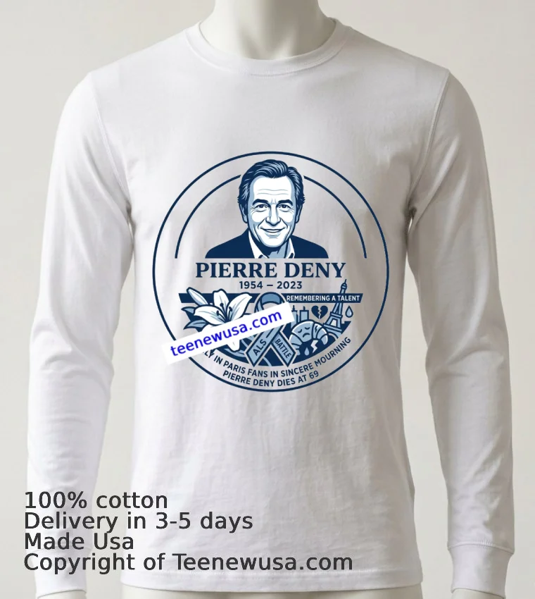 In Memory Of Pierre Deny T Shirt White T Shirt 6