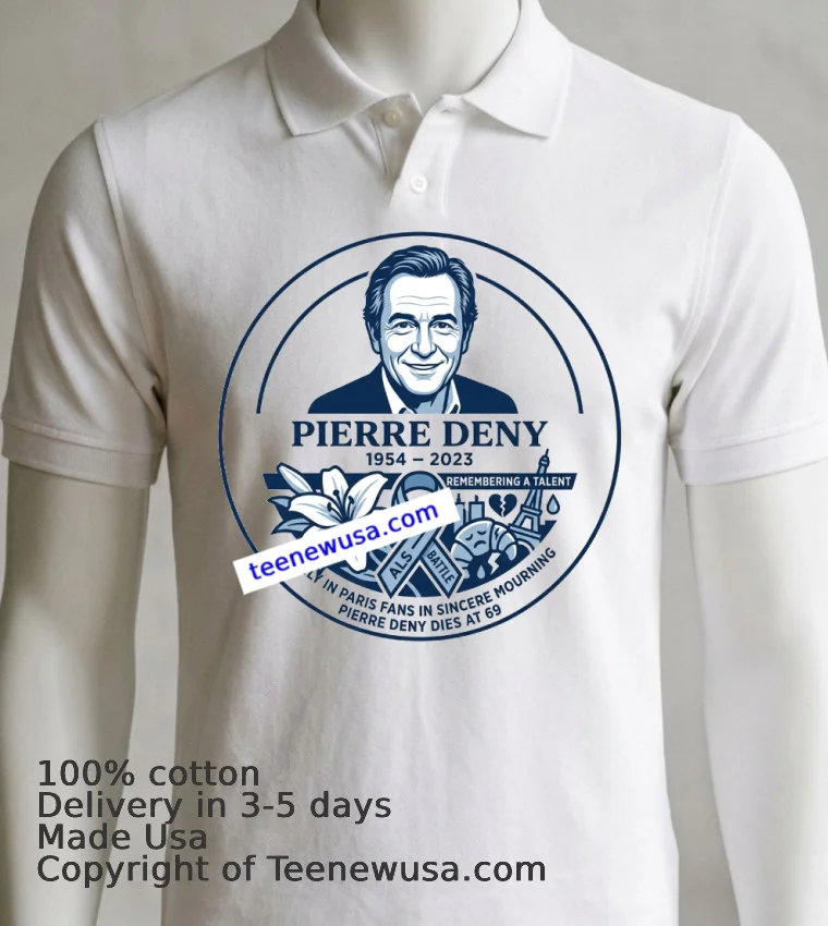 In Memory Of Pierre Deny T Shirt White T Shirt 7