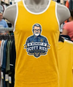 In Memory Of Scott Ries (54), A Police Officer With The Rittman Police Department In Ohio T Shirt