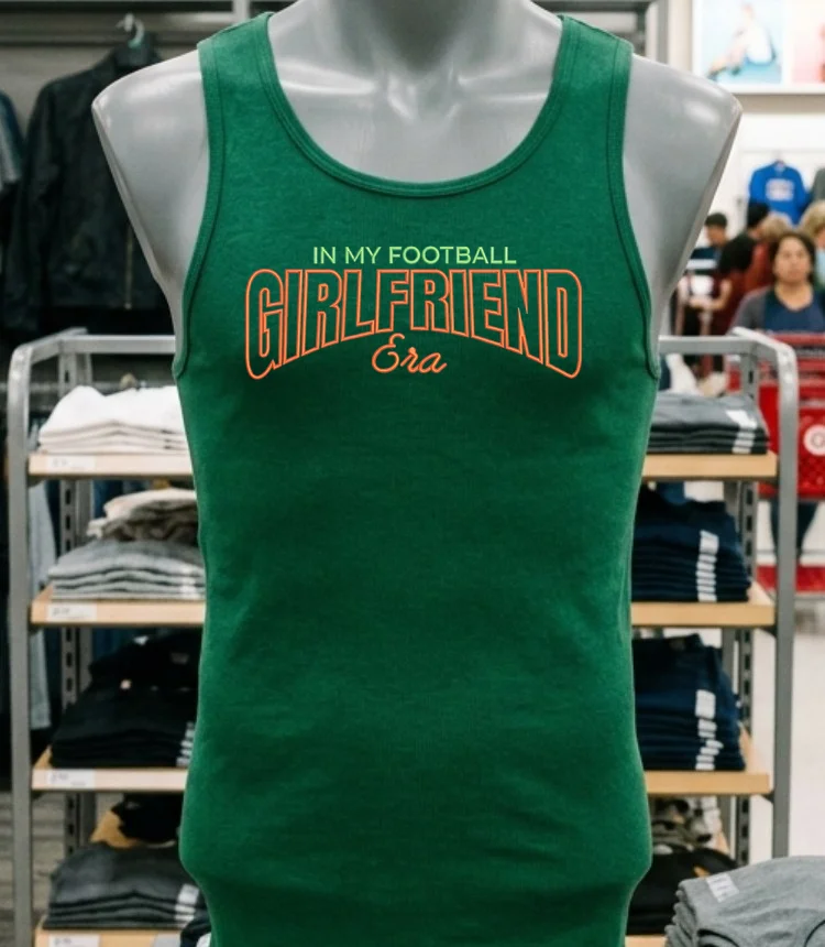 In My Football Girlfriend Era Style Shirt - green-shirt In My Football Girlfriend Era Style Shirt Green Shirt