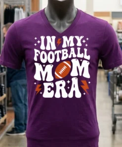 In My Football Mom Era Football Season Game Day Shirt