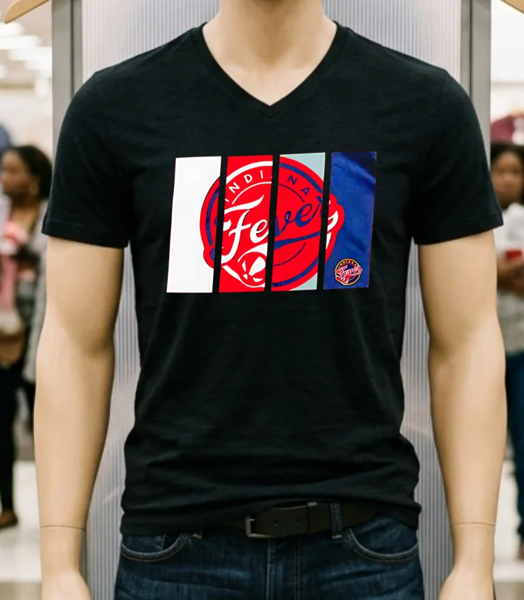 Indiana Fever Boxy Shirt Balck Shirt