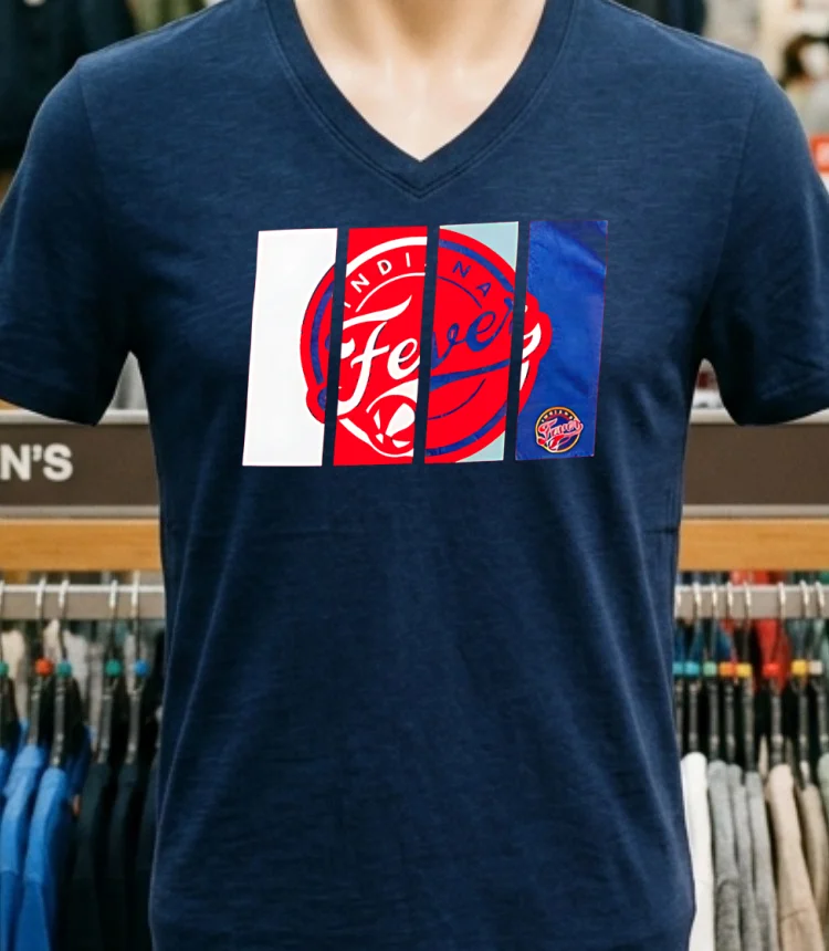 Indiana Fever Boxy Shirt Navy Shirt
