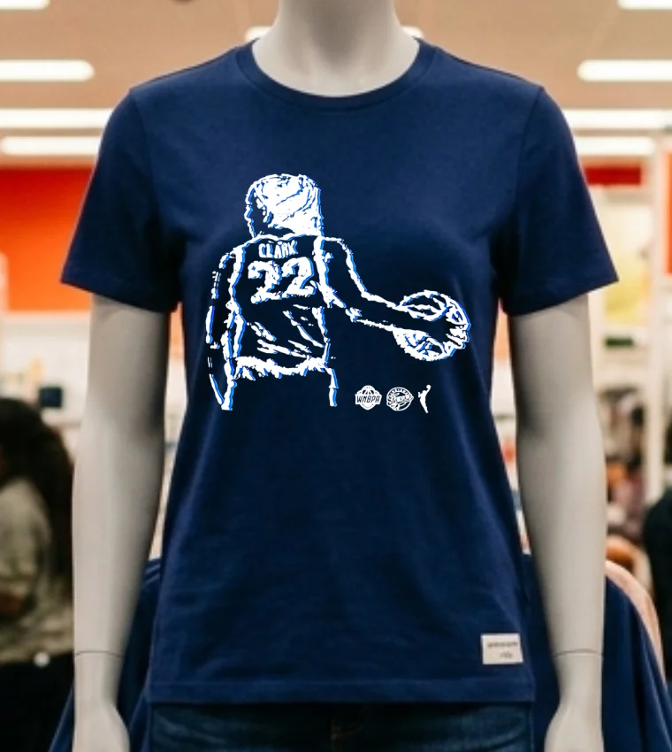 Indiana Fever Caitlin Clark Freshie Series Shirt - navy-shirt Indiana Fever Caitlin Clark Freshie Series Shirt Navy Shirt 1