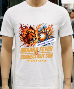 Indiana Fever Vs Connecticut Sun At Gainbridge Fieldhouse Wnba Sport T Shirt
