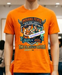 Indiana Fever Vs New York Liberty Wnba Sport T Shirt