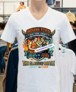 Indiana Fever Vs New York Liberty Wnba Sport T Shirt