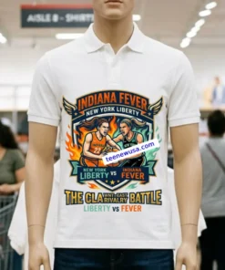 Indiana Fever Vs New York Liberty Wnba Sport T Shirt