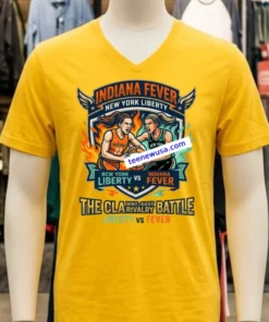 Indiana Fever Vs New York Liberty Wnba Sport T Shirt