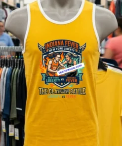 Indiana Fever Vs New York Liberty Wnba Sport T Shirt
