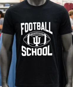 Indiana Is A Football School Shirt Balck Shirt 2