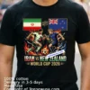 Iran Vs New Zealand World Cup 2026 T Shirt Navy Shirt 2