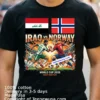 Iraq Vs Norway World Cup 2026 T Shirt Navy Shirt 2