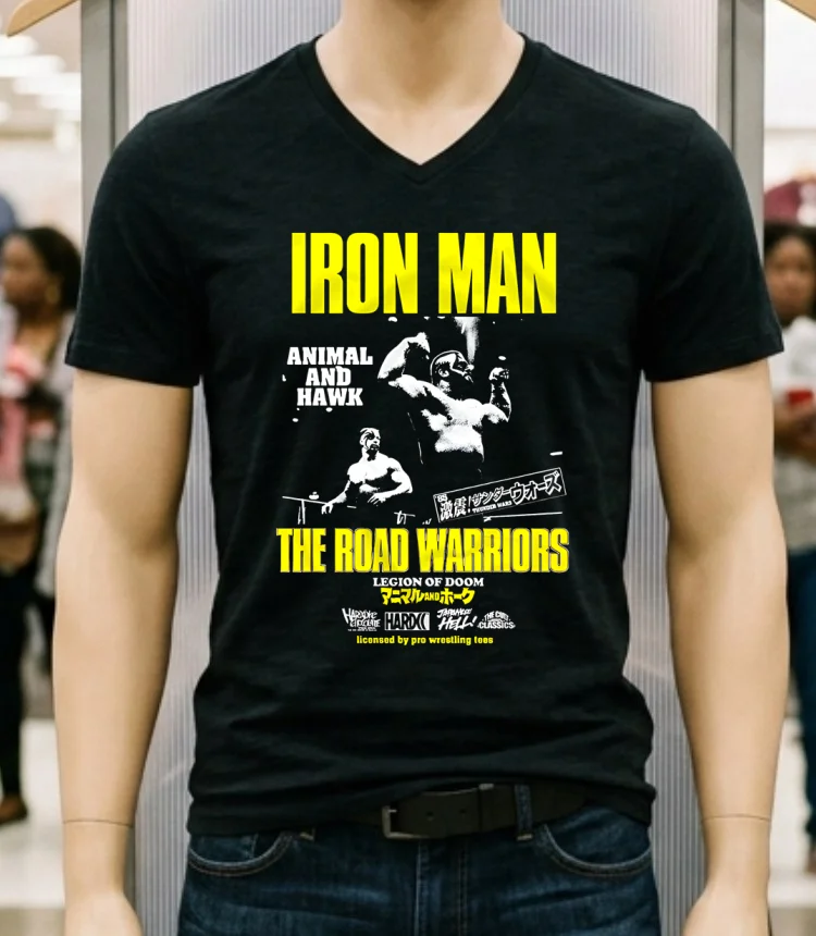 Iron Man The Road Warriors Legion Of Doom Shirt - balck-shirt Iron Man The Road Warriors Legion Of Doom Shirt Balck Shirt 1