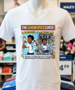 I Show Speed Wore An England Team T Shirt And England Lost