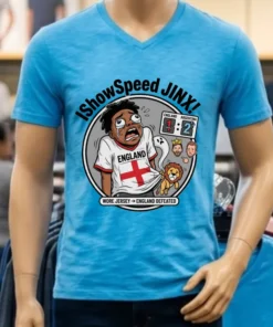 Ishowspeed Wore The England Jersey And The Result Was England Being Defeated By Argentina T Shirt