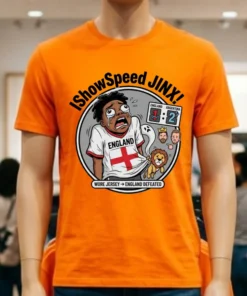 Ishowspeed Wore The England Jersey And The Result Was England Being Defeated By Argentina T Shirt