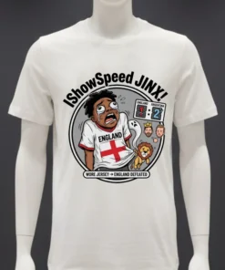 Ishowspeed Wore The England Jersey And The Result Was England Being Defeated By Argentina T Shirt