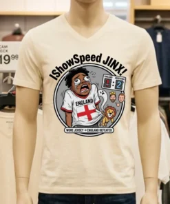 Ishowspeed Wore The England Jersey And The Result Was England Being Defeated By Argentina T Shirt