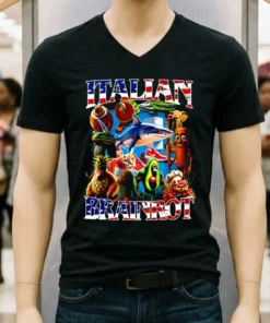 Italian Brainrot Gaphic Shirt