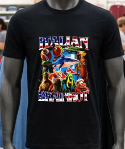 Italian Brainrot Gaphic Shirt
