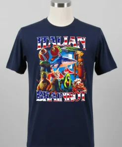Italian Brainrot Gaphic Shirt