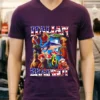 Italian Brainrot Gaphic Shirt Purple Shirt