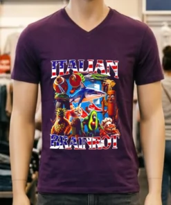 Italian Brainrot Gaphic Shirt