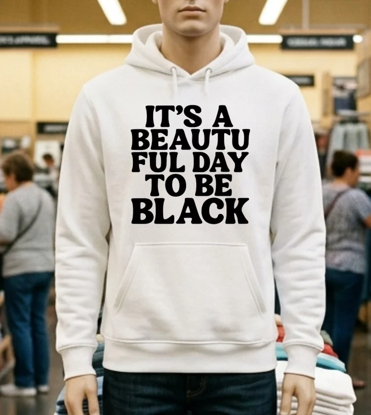 Its A Beautiful Day To Be Black Shirt - white-t-shirt Its A Beautiful Day To Be Black Shirt White T Shirt 1