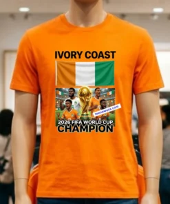 Ivory Coast National Football World Cup 2026 T Shirt