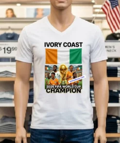 Ivory Coast National Football World Cup 2026 T Shirt