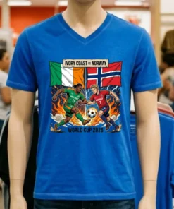 Ivory Coast Vs Norway World Cup 2026 T Shirt