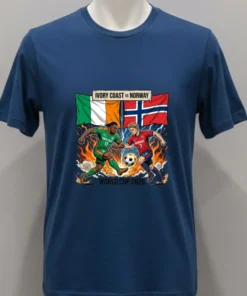 Ivory Coast Vs Norway World Cup 2026 T Shirt