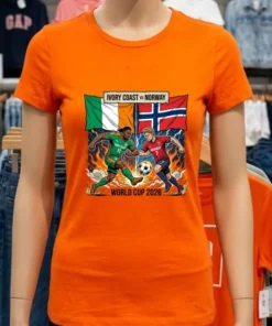 Ivory Coast Vs Norway World Cup 2026 T Shirt