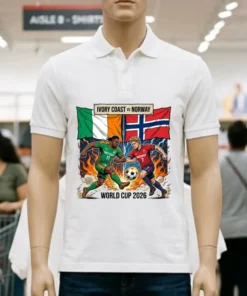 Ivory Coast Vs Norway World Cup 2026 T Shirt