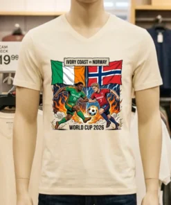 Ivory Coast Vs Norway World Cup 2026 T Shirt