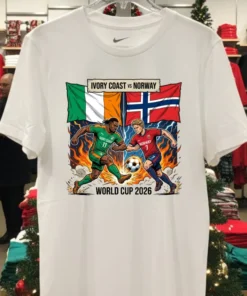 Ivory Coast Vs Norway World Cup 2026 T Shirt