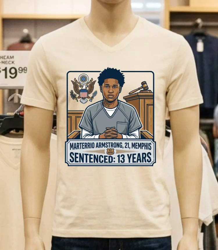 Jacamron Mcintosh 21 From Oxford Mississippi Was Sentenced To 85 Years In Prison T Shirt White T Shirt 2