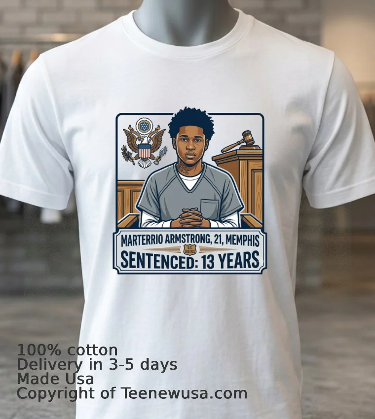 Jacam'ron Mcintosh, 21, From Oxford, Mississippi, Was Sentenced To 8.5 Years In Prison T Shirt - white-t-shirt 3 Jacamron Mcintosh 21 From Oxford Mississippi Was Sentenced To 85 Years In Prison T Shirt White T Shirt 3