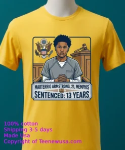 Jacam'ron Mcintosh, 21, From Oxford, Mississippi, Was Sentenced To 8.5 Years In Prison T Shirt