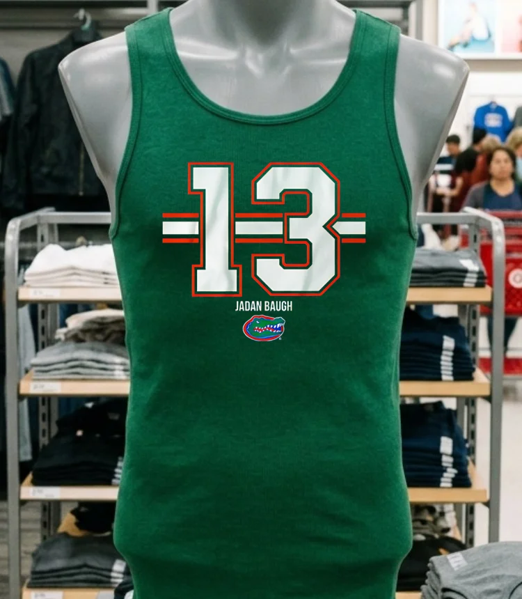 Jadan Baugh 13 Stripe Florida Gators Shirt Green Shirt