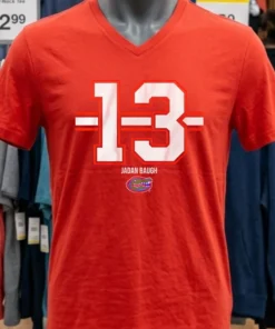 Jadan Baugh 13 Stripe Florida Gators Shirt