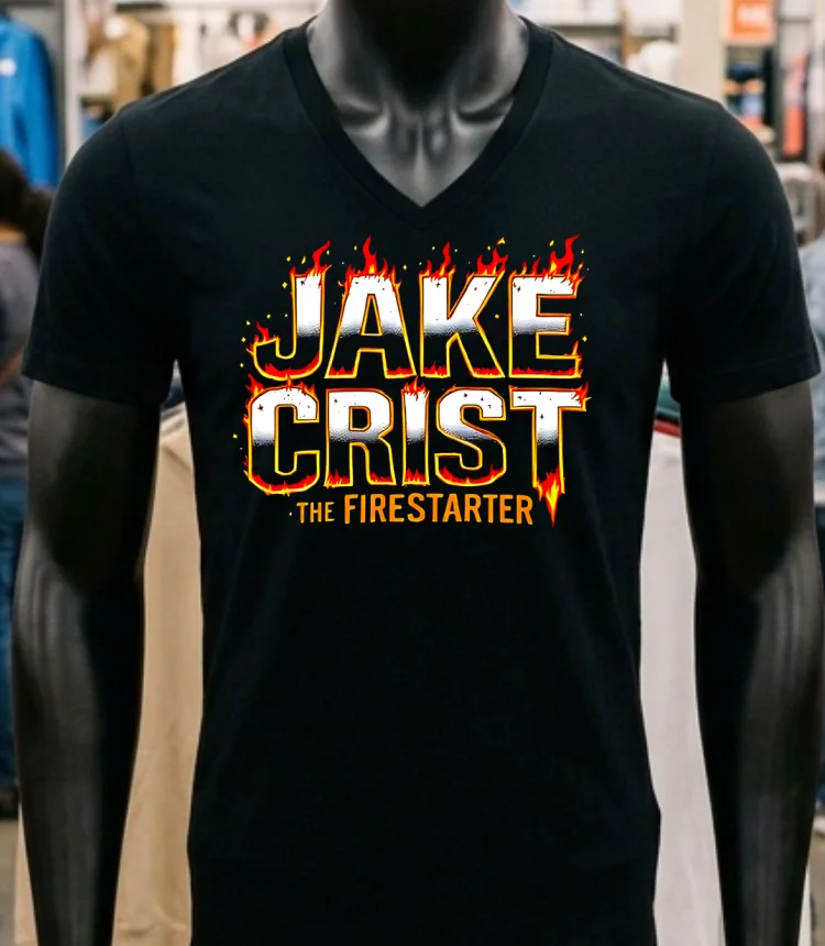 Jake Crist The Firestarter Shirt - balck-shirt Jake Crist The Firestarter Shirt Balck Shirt