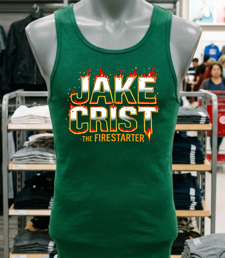 Jake Crist The Firestarter Shirt - green-shirt Jake Crist The Firestarter Shirt Green Shirt