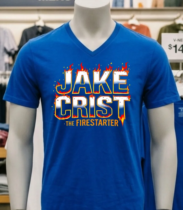 Jake Crist The Firestarter Shirt Navy Shirt 1