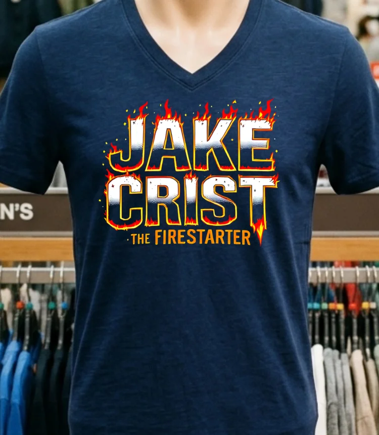 Jake Crist The Firestarter Shirt - navy-shirt Jake Crist The Firestarter Shirt Navy Shirt