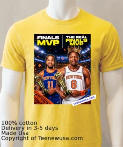 Jalen Brunson Carried The Knicks Through Hellfire All Season 2026 Nba T Shirt